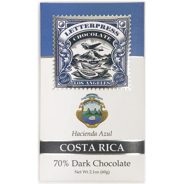 Wholesale - Costa Rica, Hacienda Azul, 70% Dark Chocolate Case