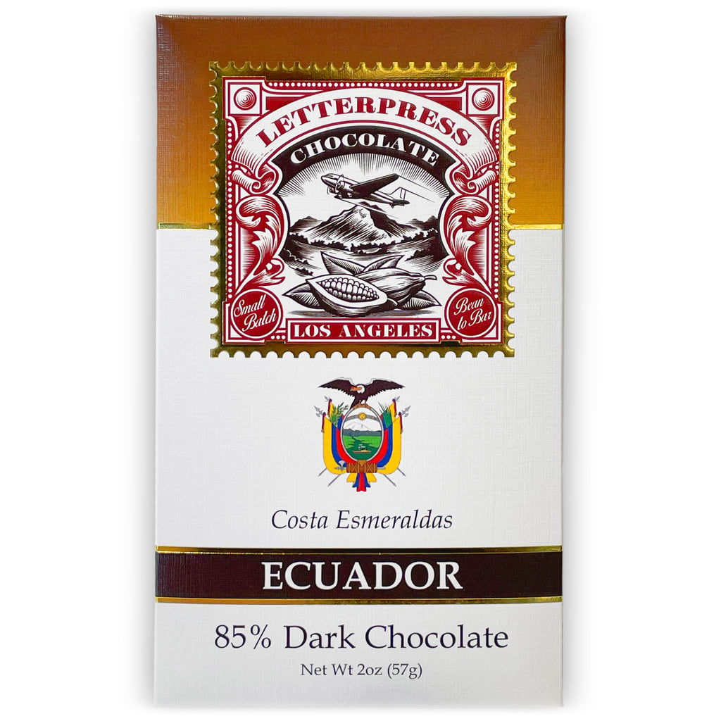 Ecuador 85% Dark Chocolate - packaging