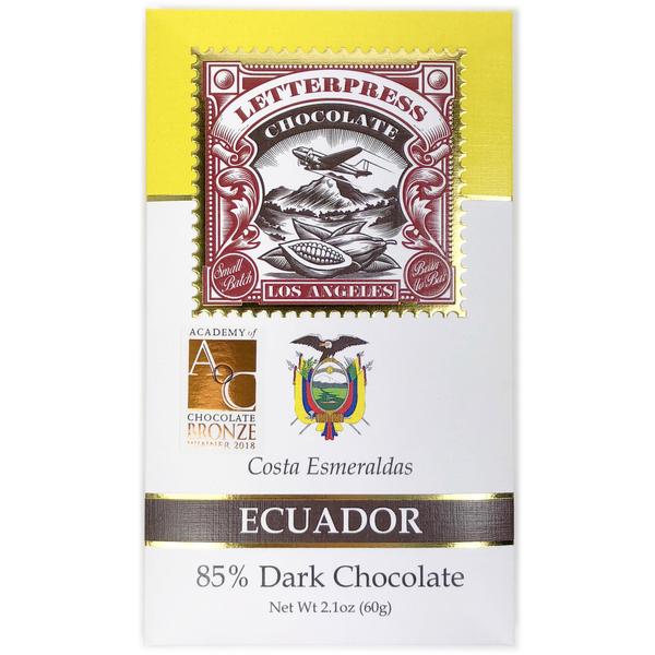 Wholesale - Ecuador, Costa Esmeraldas, 85% Dark Chocolate Case