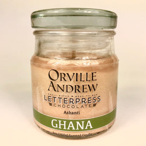 Detail photo of 3oz glass candle jar - Ghana