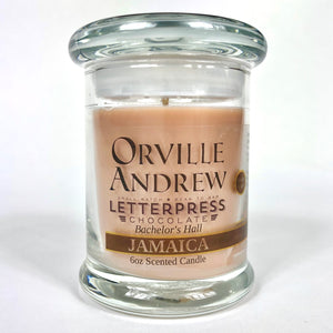 Detail photo of 6oz glass candle jar - jamaica