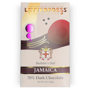 Photo of Jamaica 70% Dark Chocolate packaging