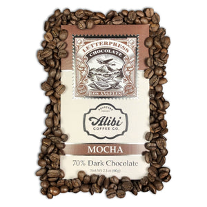 Wholesale - Mocha, 70% Dark Chocolate Case