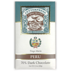 Wholesale - Peru, Tingo Maria, 70% Dark Chocolate Case